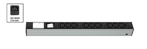 EMERSON BASIC PDU DI STRIP 9XIEC C13 10A 1 PHSE INPUT SIDE