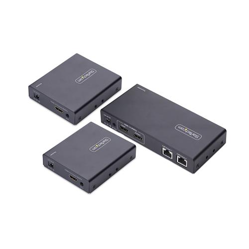 EXTENDER/SPLITTER HDMI 2 PORTE KIT HDMI 1X2 SU ETHERNET