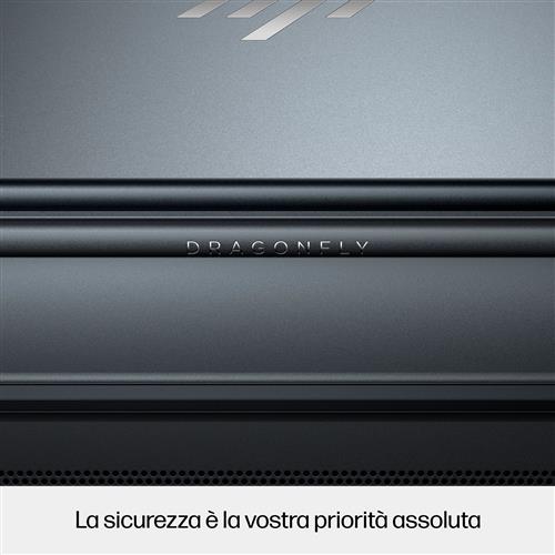 HP Dragonfly 13.5 G4 Intel Core i7 i7-1355U Computer portatile 34,3 cm (13.5) 3K2K 16 GB LPDDR5-SDRAM 1 TB SSD Wi-Fi 6E (802.11ax) Windows 11 Pro Blu