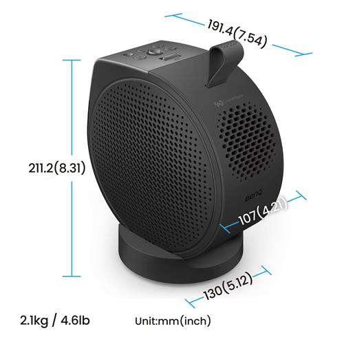 GV50P 550 LM 1080P LASER REC 709 TR1.2 HDMI2.0 USB-C USB DP/P