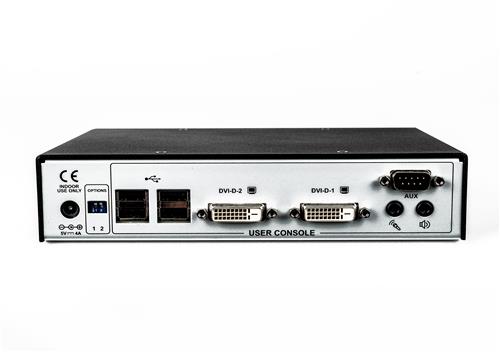 HMXRXDUAL DVI-D USB AUDIO SFP RECEIVER