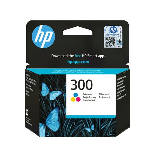 HP 300 TRI-COLOR ORIGINAL INK EN/PL/HU/CZ/SL Cartridge