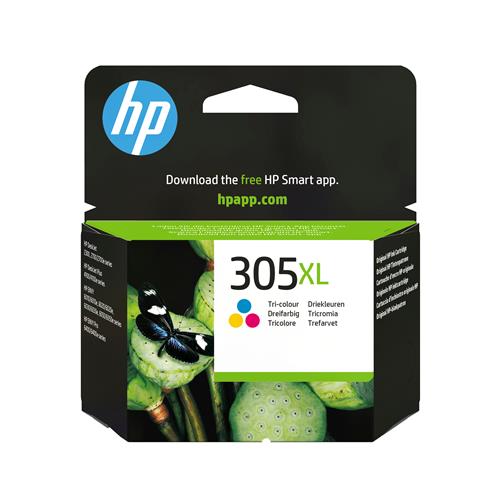 HP 305XL HIGH YIELD TRI-COLOR EN/RU/FR/PL/CZ/HU Ink Cartridge