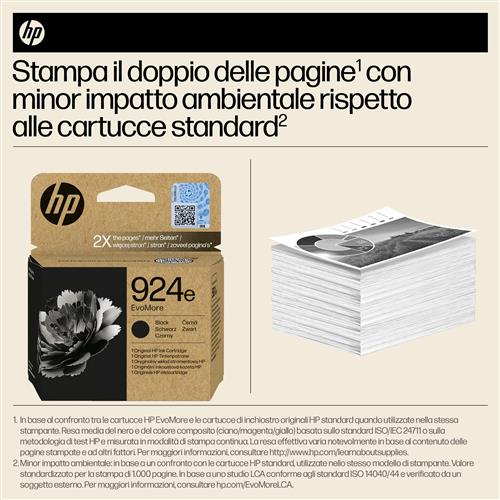 HP 924E EVOMORE BLACK EN/DE/PL/CZ Ink Cartridge