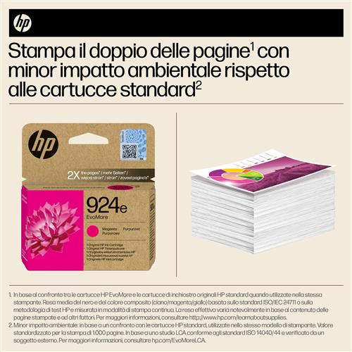 HP 924E EVOMORE MAGENTA EN/FR/IT/PT/ES Ink Cartridge