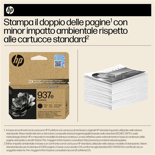 HP 937E EVOMORE BLACK EN/DE/PL/CZ Ink Cartridge