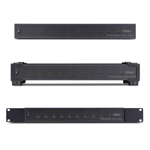 HUB DI RICARICA USB-C 10 PORTE CARICATORE USB TYPE-C MAX 350W