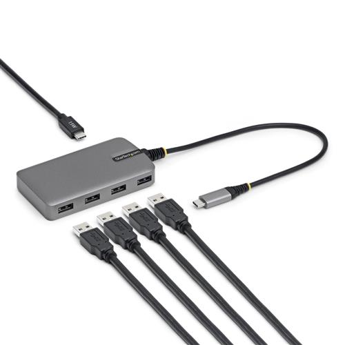 HUB USB-C A 4 PORTE ADATTATORE HUB USB PORTATILE