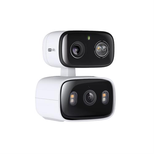 IN/OUTDOOR DUAL LENS PAN/TILT Security Camera 2K/2K 2.4 GHz