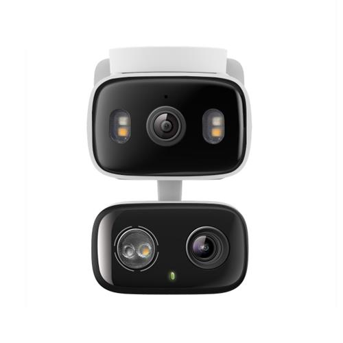 IN/OUTDOOR DUAL LENS PAN/TILT Security Camera 2K/2K 2.4 GHz