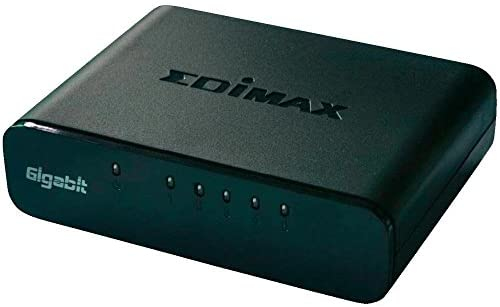 Edimax ES-5500G V3 switch di rete Non gestito L2 Gigabit Ethernet (10/100/1000) Nero