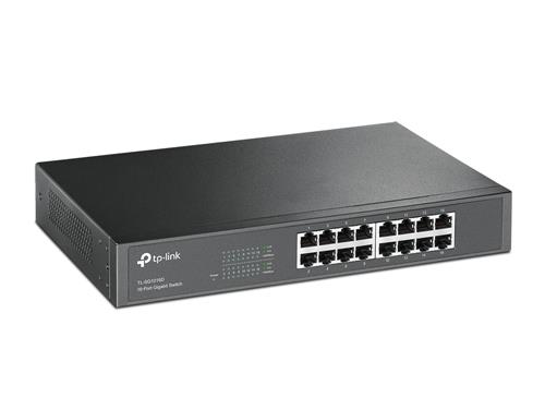 TP-Link TL-SG1016D switch di rete Non gestito L2 Gigabit Ethernet (10/100/1000) Nero