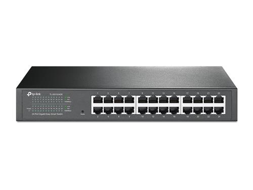 TP-Link TL-SG1024DE switch di rete Gestito L2 Gigabit Ethernet (10/100/1000) Nero