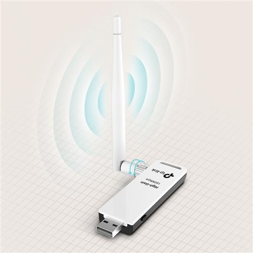 TP-Link TL-WN722N scheda di rete e adattatore WLAN 150 Mbit/s