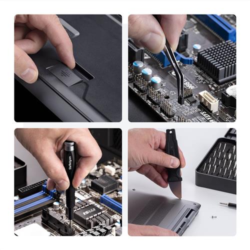 KIT RIPARAZIONE COMPUTER 40 PZ SET DI CACCIAVITI DI PRECISIONE