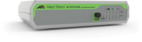 Allied Telesis FS710/5E Non gestito Fast Ethernet (10/100) Verde, Grigio