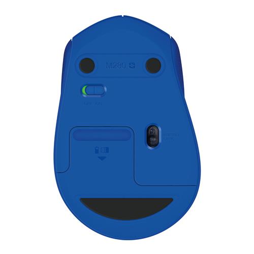 LOGITECH WIRELESS MOUSE M280 BLUE - 2.4GHZ - EWR2