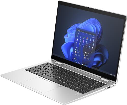 HP Elite x360 830 G10 Intel Core i5 i5-1335U Ibrido (2 in 1) 33,8 cm (13.3) Touch screen WUXGA 16 GB LPDDR5-SDRAM 512 GB SSD Wi-Fi 6E (802.11ax) Windows 11 Pro Argento
