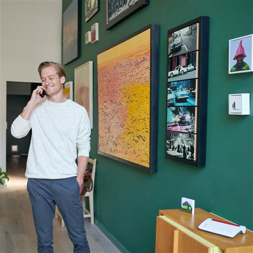 FRITZ!Box 7530 INT router wireless Gigabit Ethernet Dual-band (2.4 GHz/5 GHz) Bianco