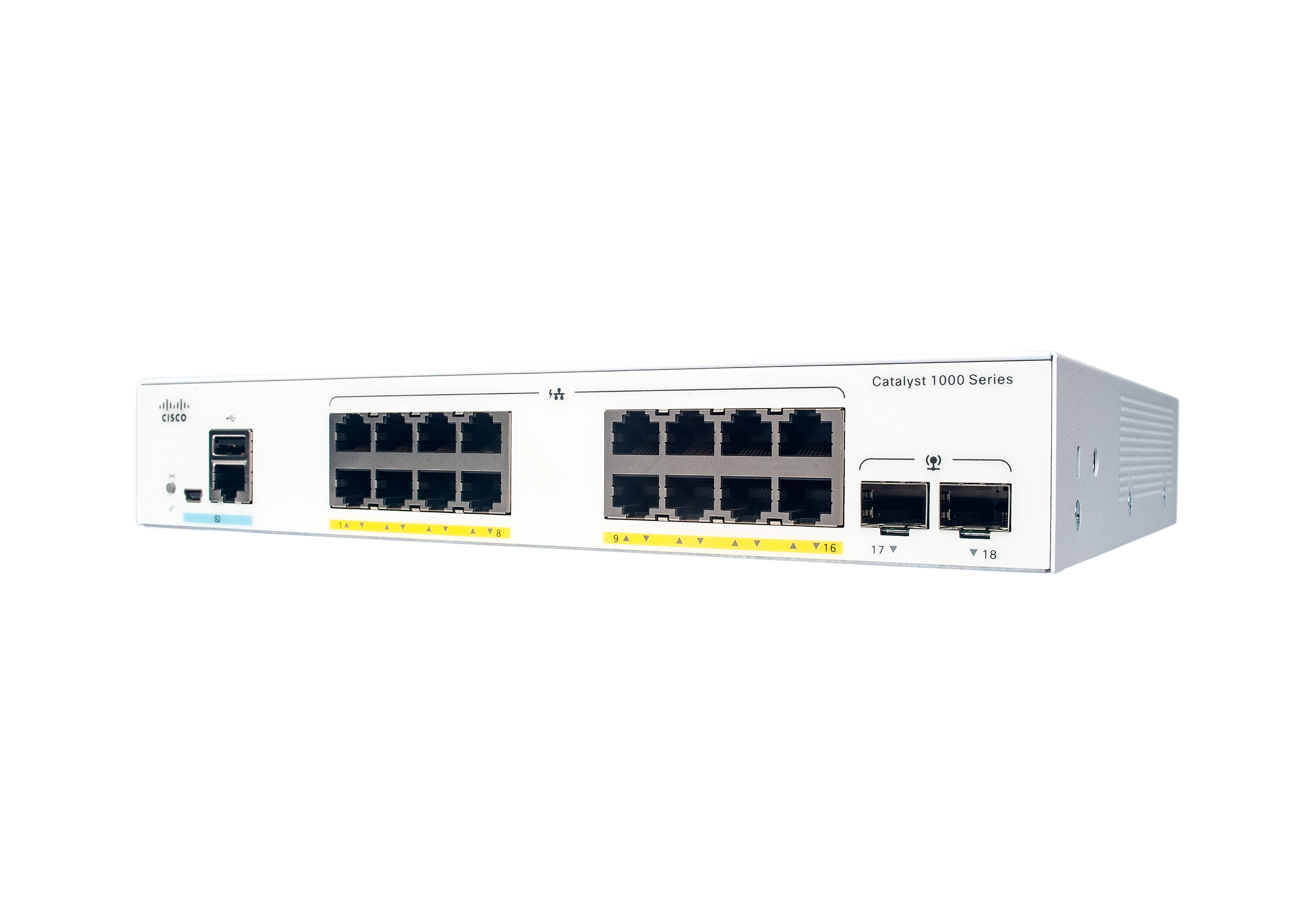 Cisco Catalyst C1000-16FP-2G-L switch di rete Gestito L2 Gigabit Ethernet (10/100/1000) Supporto Power over Ethernet (PoE) Grigio