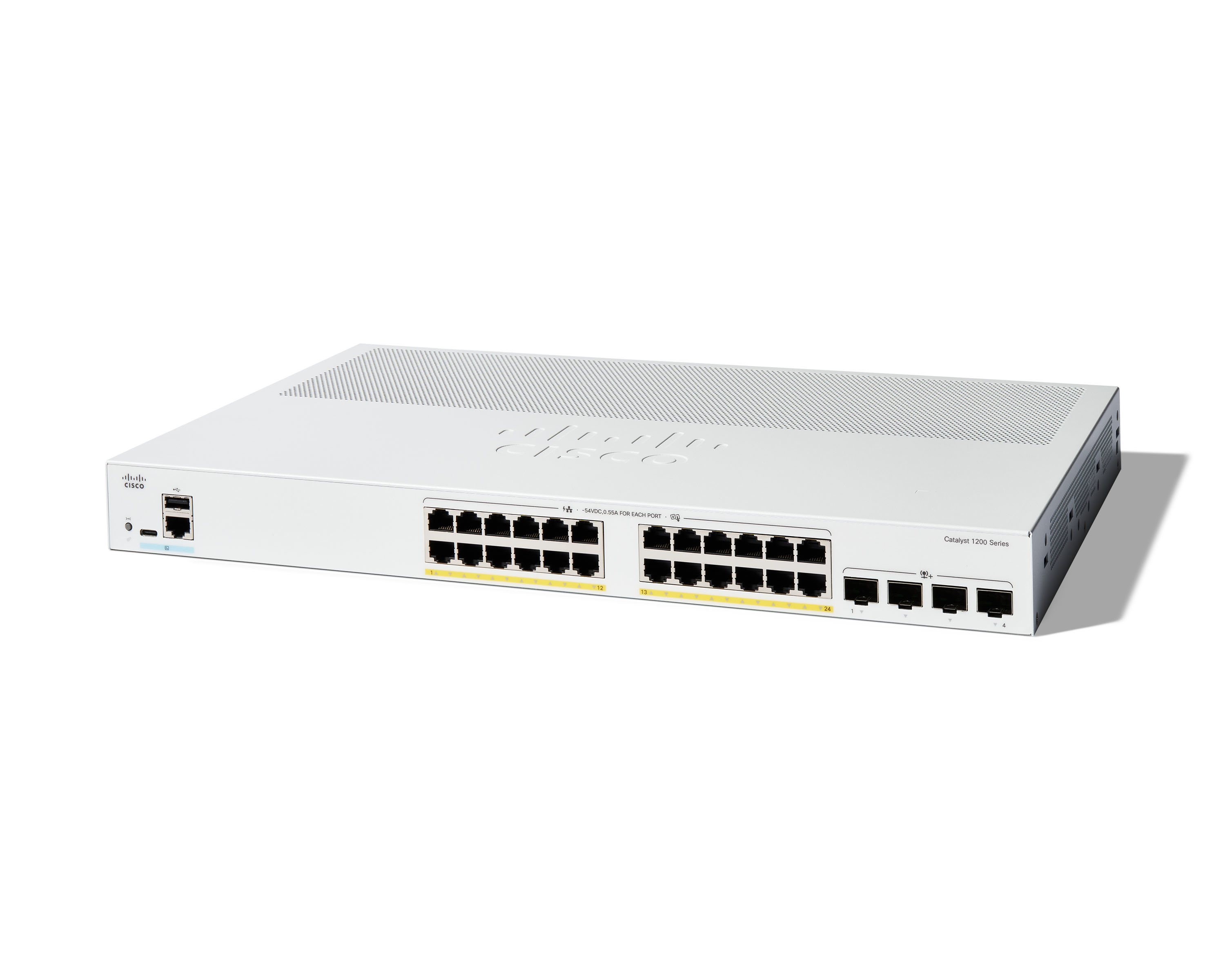 Cisco C1200-24P-4X switch di rete Gestito L2/L3 Gigabit Ethernet (10/100/1000) Bianco