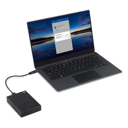 ONE TOUCH HDD 5TB BLACK 2.5IN USB3.0 EXTERNAL HDD WITH PASS