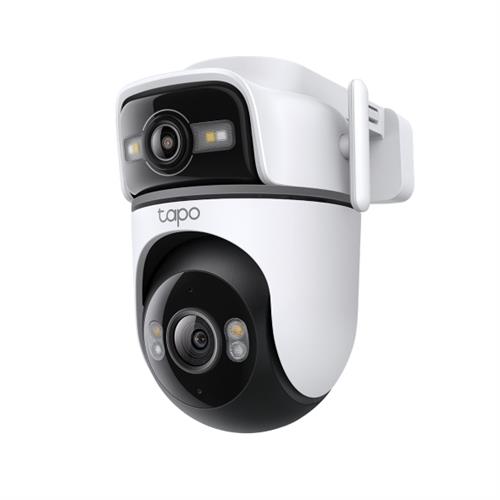 OUTDOOR DUAL LENS PAN/TILT SECURITY CAMERA