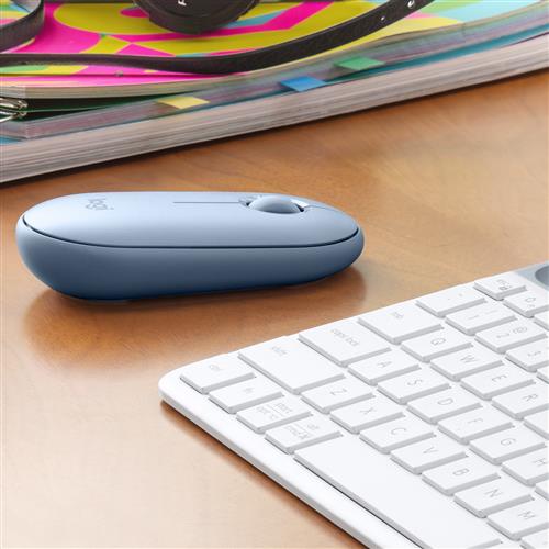PEBBLE M350 WIRELESS MOUSE BLUE GREY EMEA