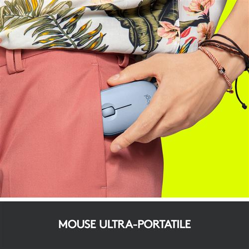 PEBBLE M350 WIRELESS MOUSE BLUE GREY EMEA