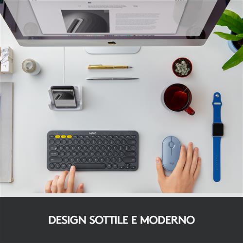 PEBBLE M350 WIRELESS MOUSE BLUE GREY EMEA