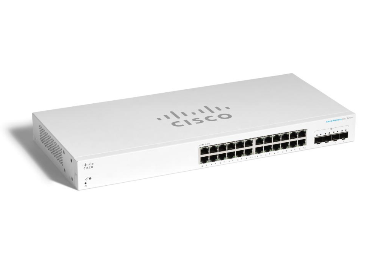 Cisco CBS220-24T-4X Gestito L2 Gigabit Ethernet (10/100/1000) Bianco