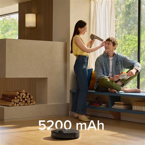 Roborock Q10VF robot aspirapolvere e lavapavimenti Nero