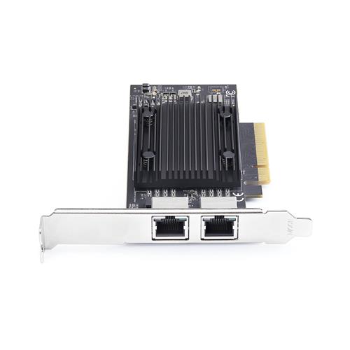 SCHEDA DI RETE PCIE 10GB A 2 LAN ETHERNET NIC ADAPTER BROADCO