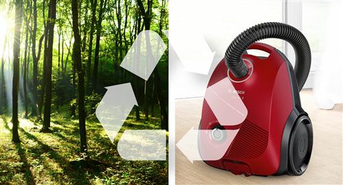 SERIE 2 ASPIRAPOLVERE CON SACCO Rosso