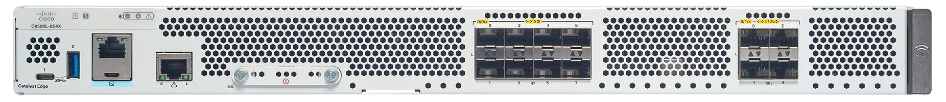 Cisco C8500L-8S4X switch di rete Gestito Gigabit Ethernet (10/100/1000) 1U