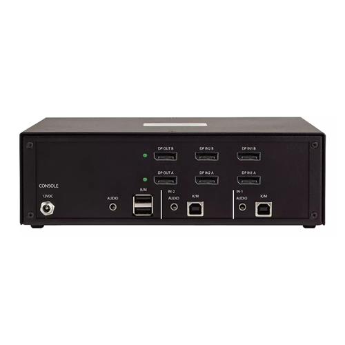 SWITCH KVM SICURO A 2 PORTE DP DP NIAP 4.0 MADE IN USA