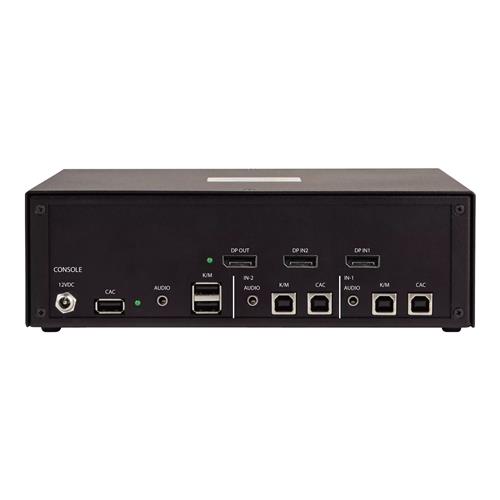 SWITCH KVM SICURO A 2 PORTE DP NIAP 4.0 MADE IN THE USA