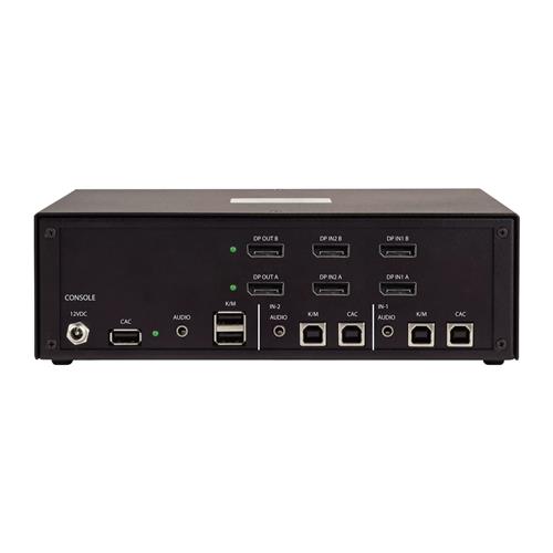 SWITCH KVM SICURO A 2 PORTE NIAP 4.0 CAC MADE IN USA