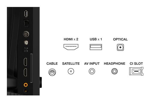 TVC LED 40 QLED GOOGLE TV 60 HZ DOLBY AUDIO BT300 NIT
