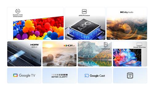 TVC LED 43 4K ULTRA HD GOOGLE HDR 10 DOLBY AUDIOBT LATIVU
