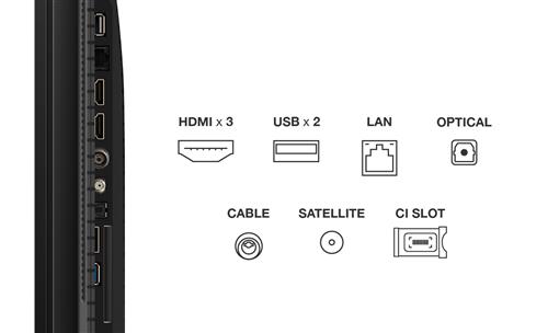 TVC LED 43 QLED GOOGLE TV 60 HZ DOLBY ATMOS ONKYOHDR 10+ TIVUSAT