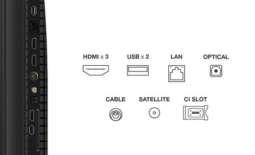 TVC LED 55 QLED GOOGLE TV 60 HZ DOLBY ATMOS ONKYOHDR 10+ TIVUSAT