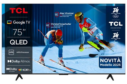 TVC LED 75 QLED GOOGLE TV 60 HZ DOLBY ATMOS ONKYOHDR 10+ TIVUSAT
