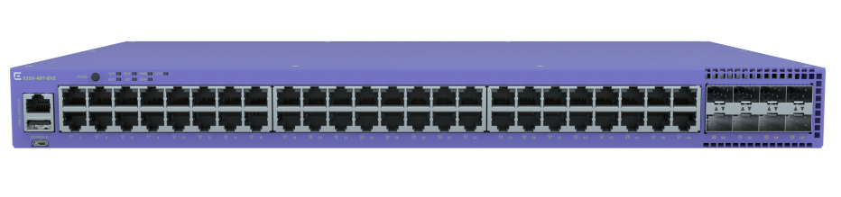 Extreme networks 5320-48T-8XE switch di rete Gigabit Ethernet (10/100/1000) Supporto Power over Ethernet (PoE) Blu