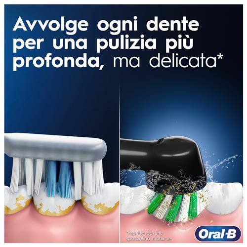 Oral-B Vitality Pro Duo Adulto Spazzolino rotante-oscillante Nero, Blu, Bianco