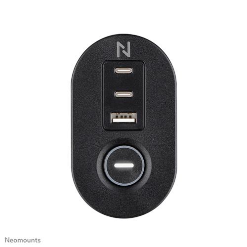 VOLT DESK CLAMP SOCKET WITH Quick-charge USB Ports