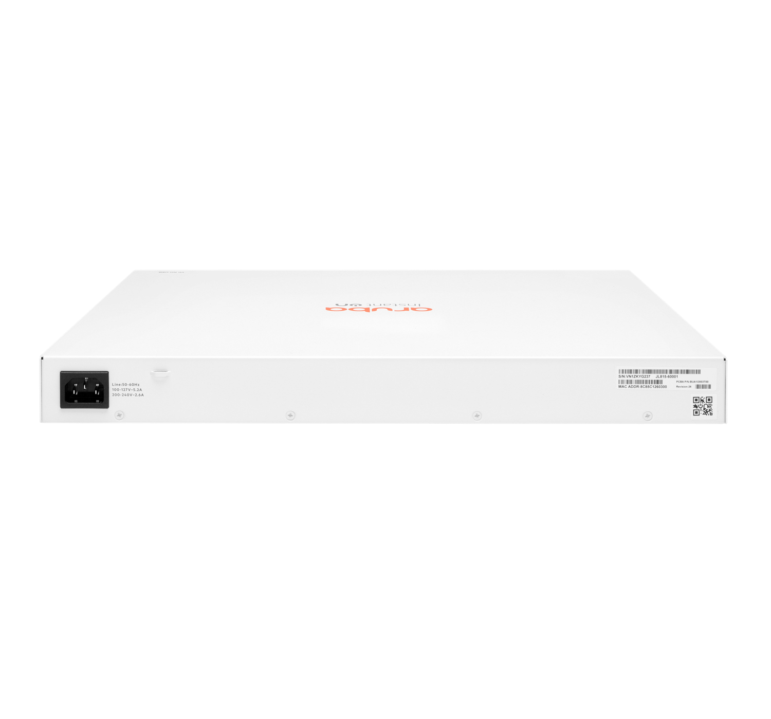 HPE Aruba Networking Aruba Instant On 1830 48G 24p Class4 PoE 4SFP 370W Gestito L2 Gigabit Ethernet (10/100/1000) Supporto Power over Ethernet (PoE) 1U