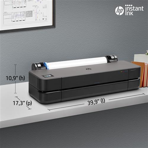 HP Designjet T230 24-in Printer stampante grandi formati Wi-Fi Getto termico d'inchiostro A colori 2400 x 1200 DPI A1 (594 x 841 mm) Collegamento ethernet LAN
