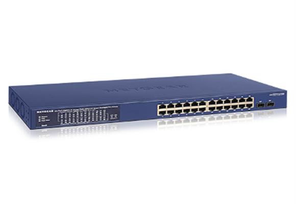 NETGEAR GS724TPP Gestito L2/L3/L4 Gigabit Ethernet (10/100/1000) Supporto Power over Ethernet (PoE) Blu