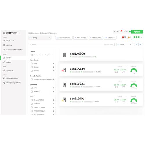 ECOSTRUXURE IT EXPERT 1 YEAR DIGITAL SUBSCR. BUNDLE 100 NODES